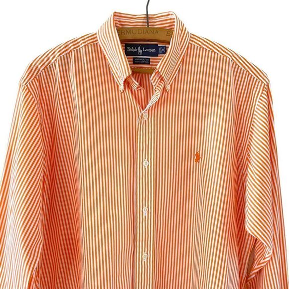 Ralph Lauren Striped Button Up Dress Shirt - Picture 3 of 6